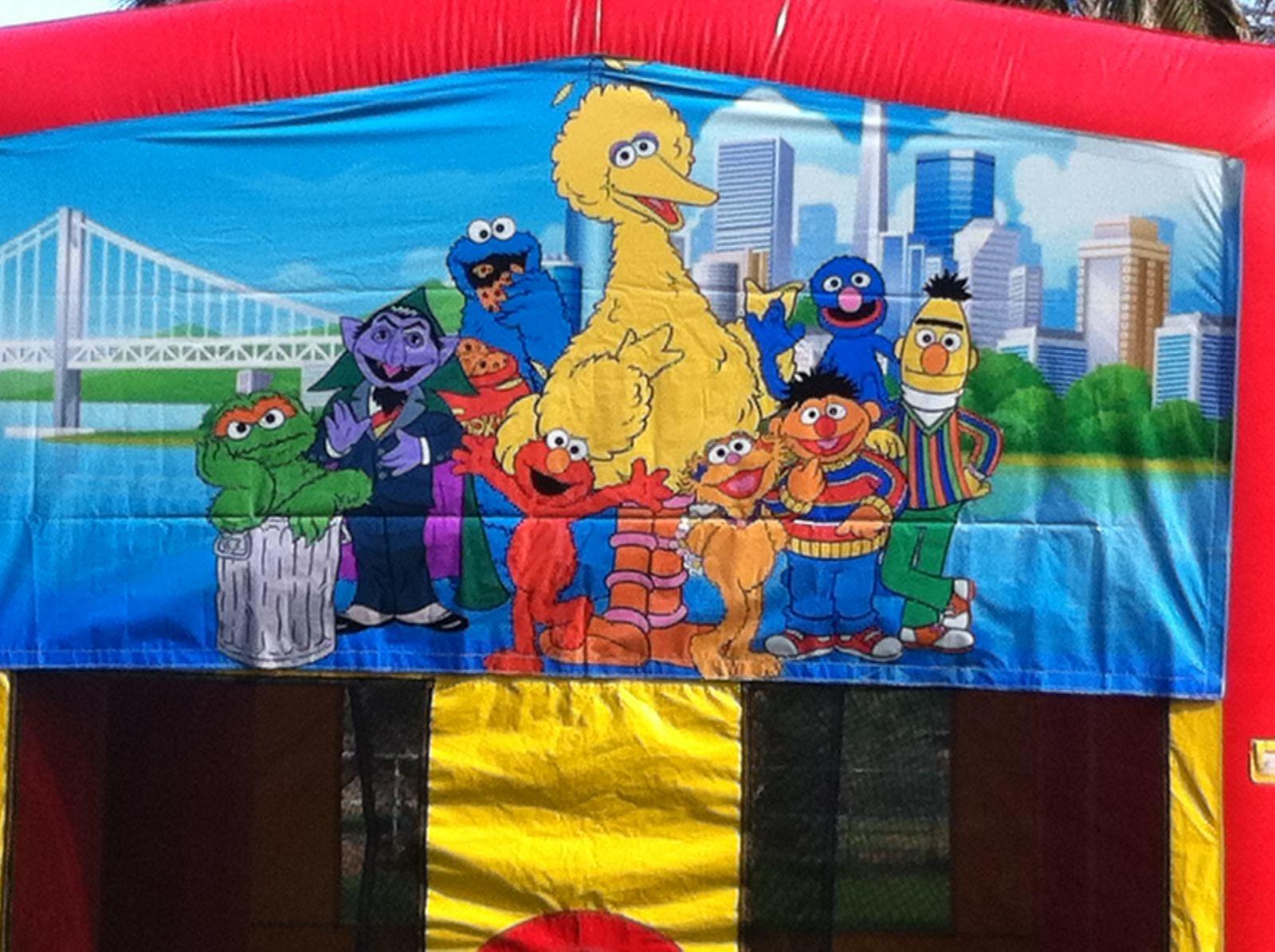 Enjoy your Sesame Street party with all your friends